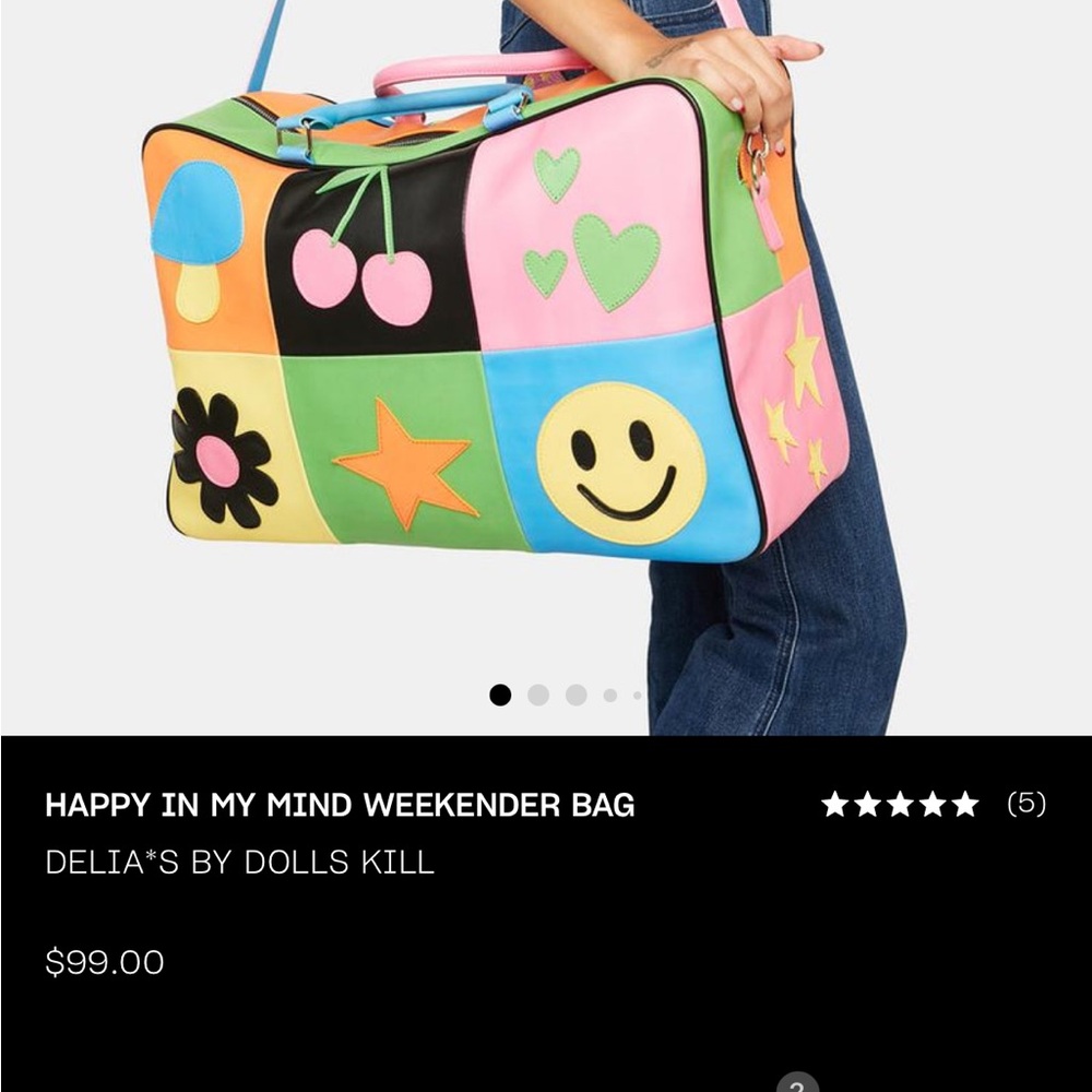Dollskill happy in my mind bundle of boots and weekender bag - Picture 9 of 9